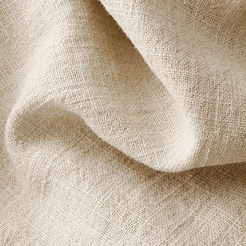 Buddha Stones Lässiges, schlichtes Damen-T-Shirt mit Rundhalsausschnitt, lockeres Halbarm-Baumwoll-Leinen - image 4