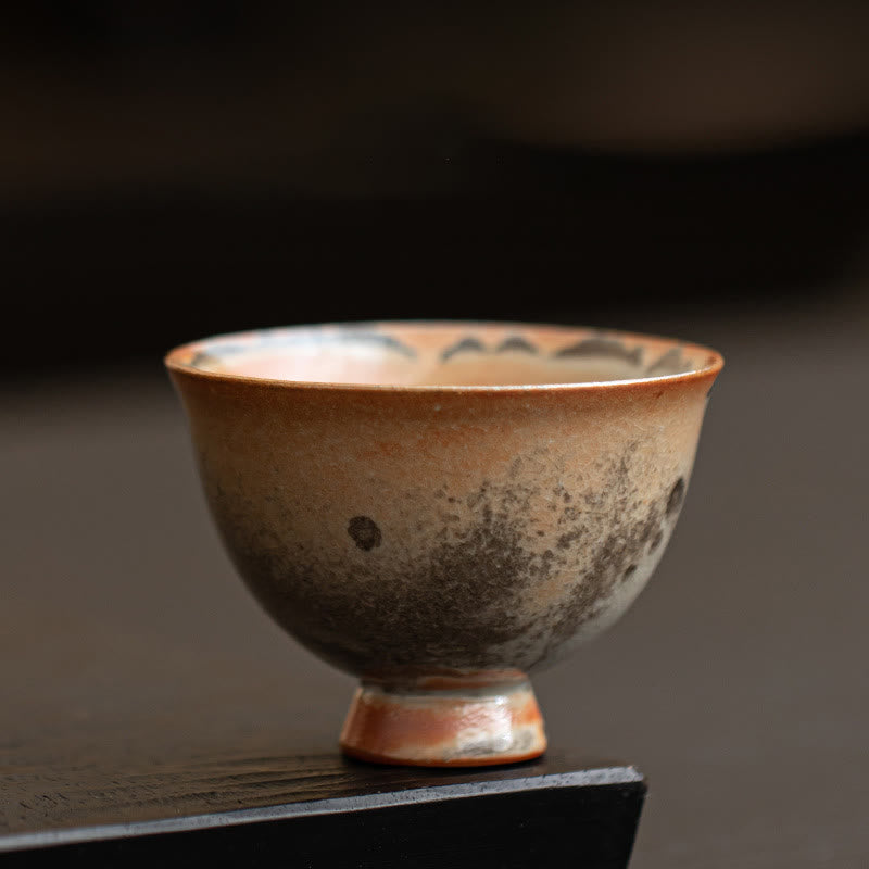 Buddha Stones Kleine süße Katzen-Teetasse, Kung-Fu-Teetasse, 60 ml - Gewöhnliche Tasse 6,5 cm * 4,7 cm * 60 ml - image 2
