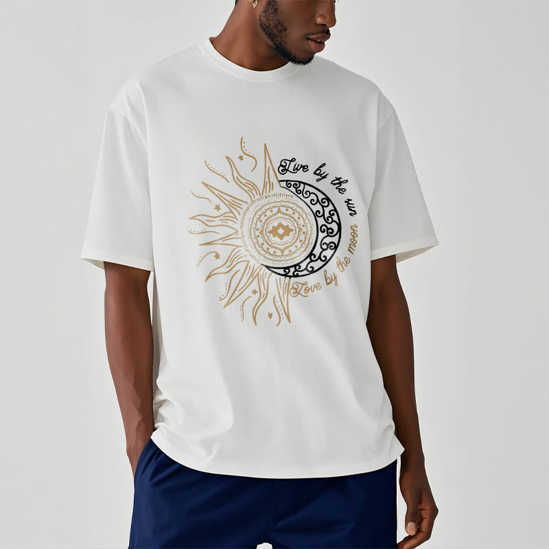 Buddha Stones ​​Leben Durch Die Sonne Liebe Durch Die Mond T T-shirt - image 8