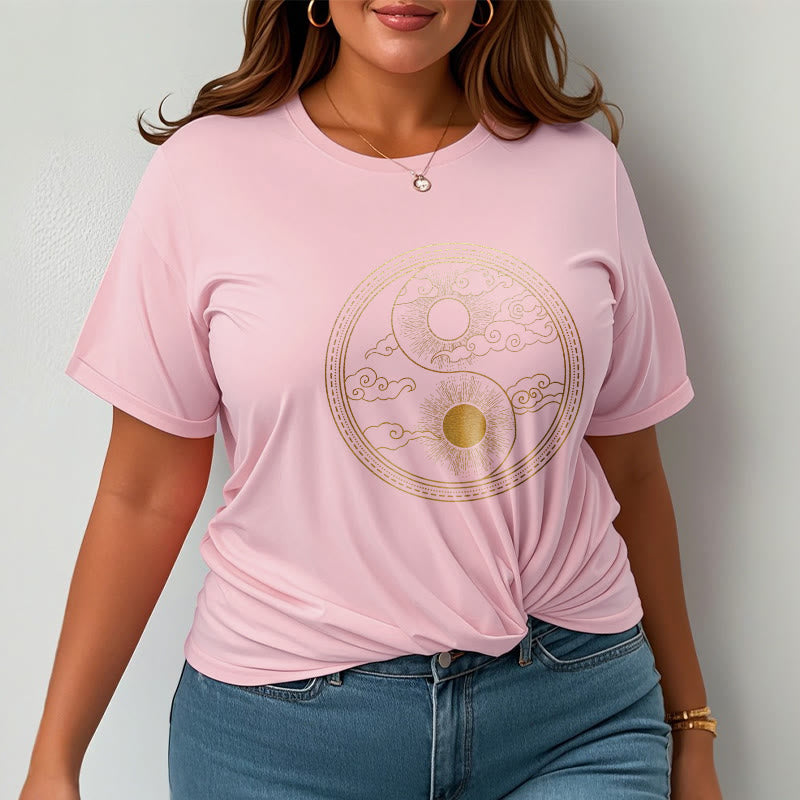 Buddha Stones ​​Yin Yang Sonne Glückverheißende Wolken T T-shirt - image 17