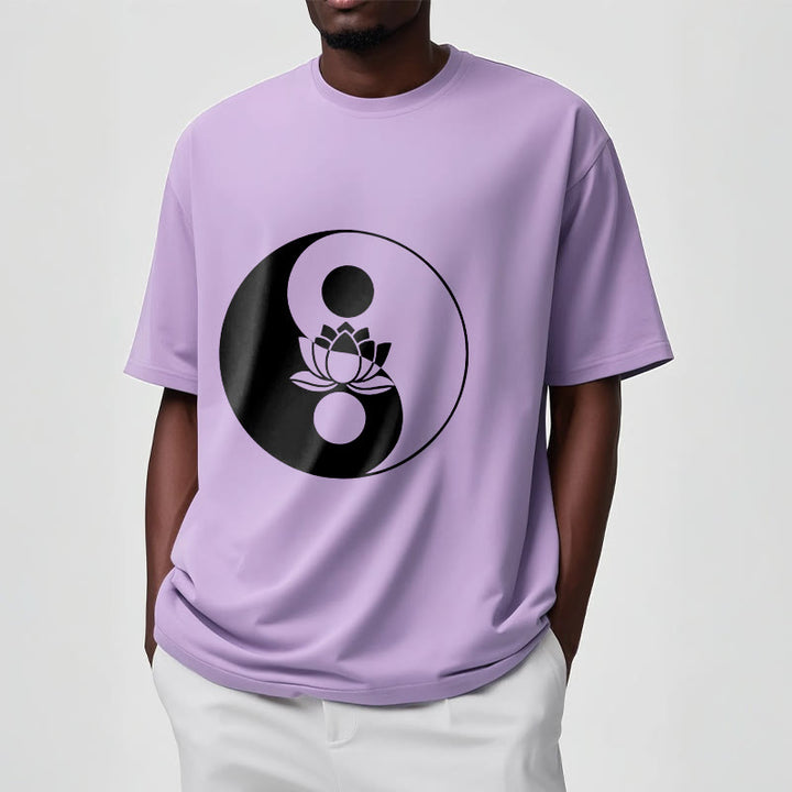 Buddha Stones ​​Yin Yang Lotus Blume T T-shirt - image 17