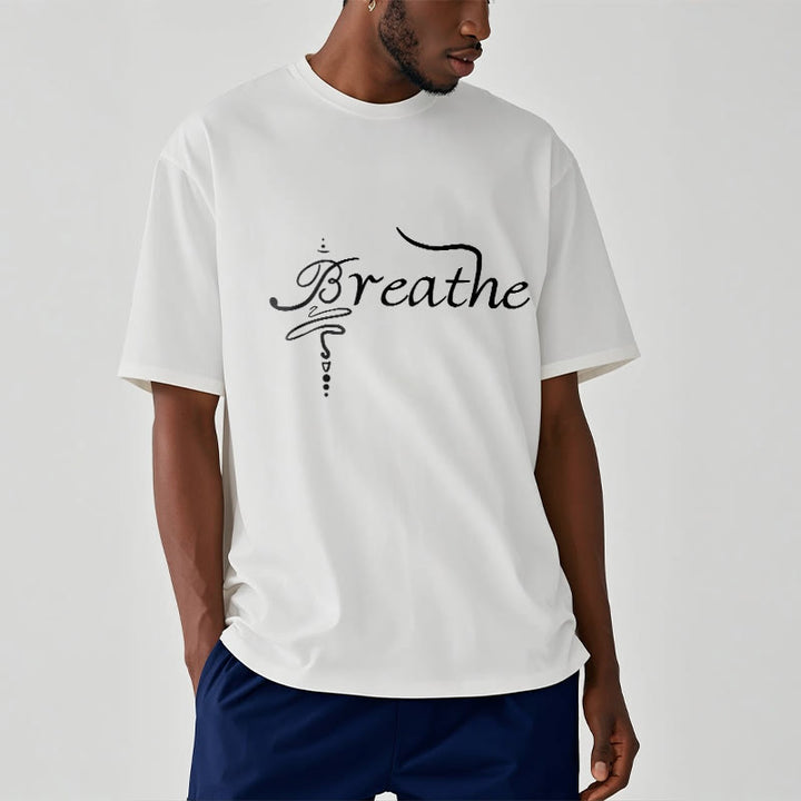 Buddha Stones ​​Atmen Wort T-Shirt - image 6