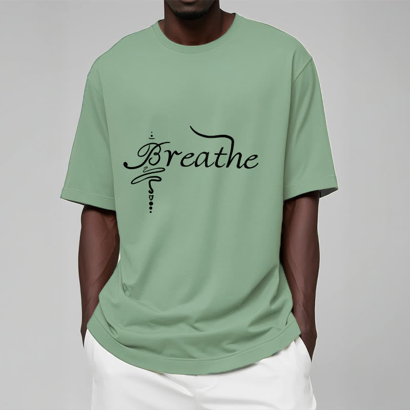Buddha Stones ​​Atmen Wort T-Shirt - image 15