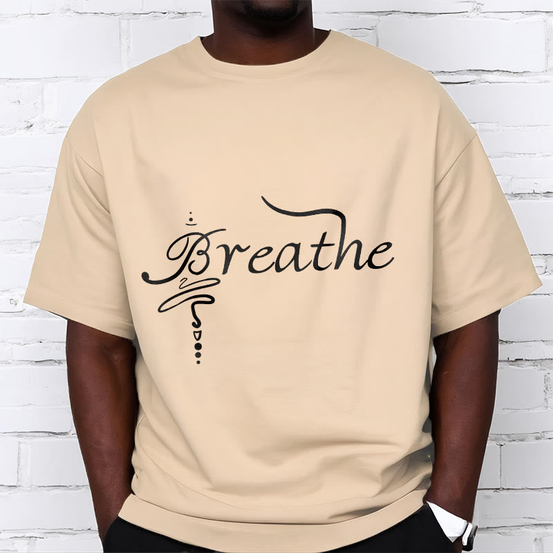 Buddha Stones ​​Atmen Wort T-Shirt - image 9