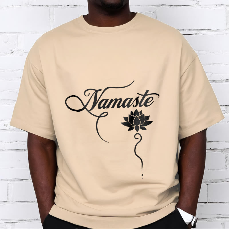 Buddha Stones ​​HALLO Hindi Lotus T T-shirt - image 12