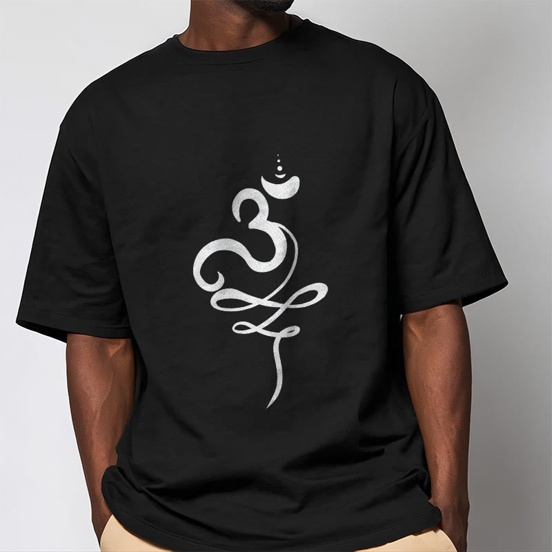 Buddha Stones OM Sanskrit T-Shirt - image 1