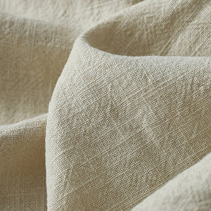 Buddha Stones Lässige, schlichte, lockere Damenhose aus Polyester mit weitem Bein und Taschen in der Länge 7–8 - image 6