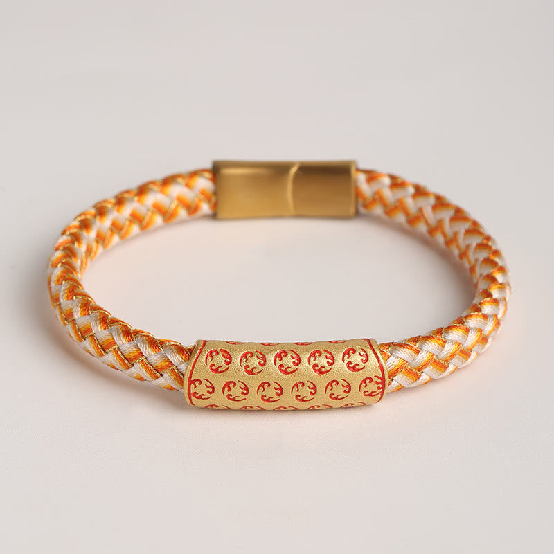 Buddha Stones Tibetan Hot Wheels Verschiedene Farben Seil Diamant Knoten Glück Schnalle Armband