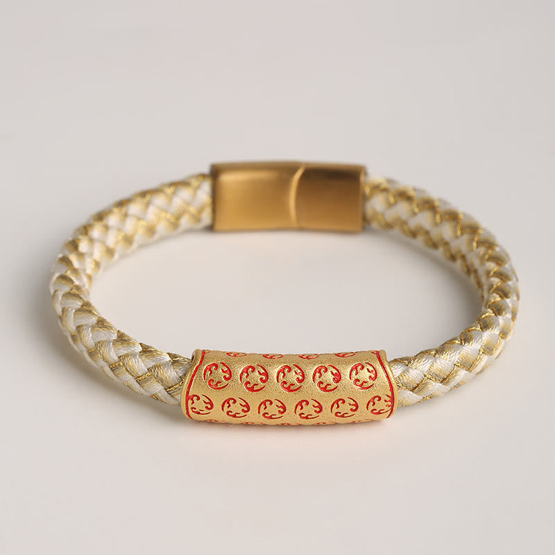 Buddha Stones Tibetan Hot Wheels Verschiedene Farben Seil Diamant Knoten Glück Schnalle Armband