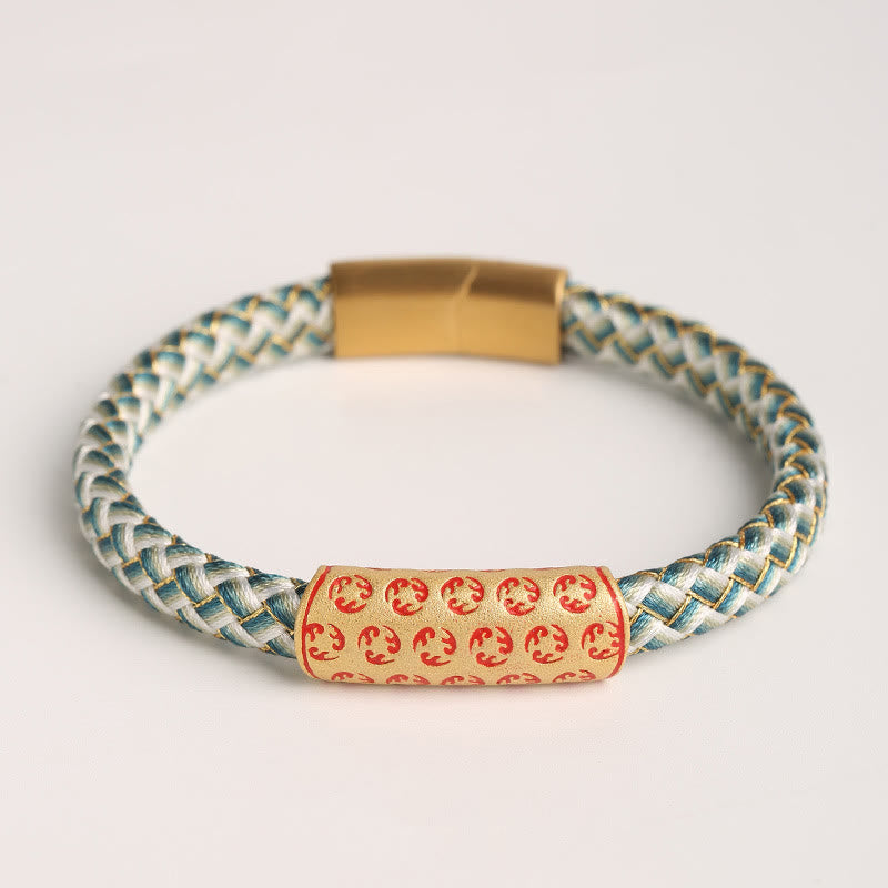 Buddha Stones Tibetan Hot Wheels Verschiedene Farben Seil Diamant Knoten Glück Schnalle Armband