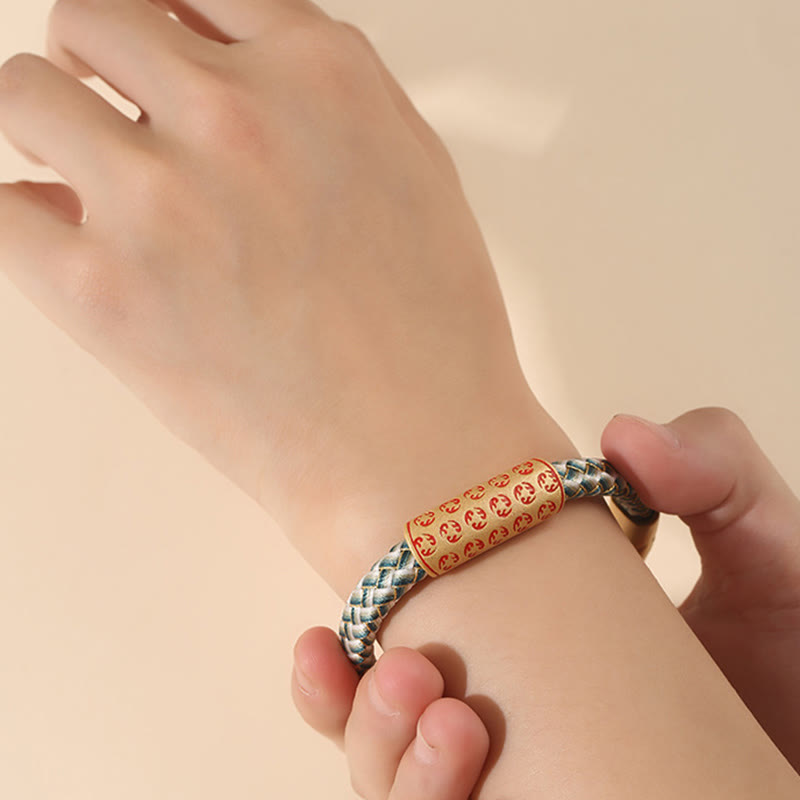 Buddha Stones Tibetan Hot Wheels Verschiedene Farben Seil Diamant Knoten Glück Schnalle Armband