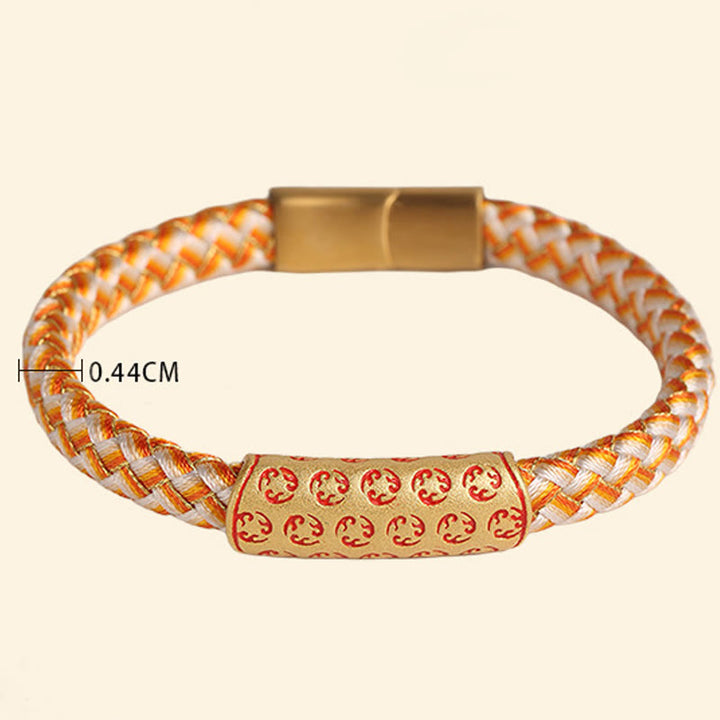Buddha Stones Tibetan Hot Wheels Verschiedene Farben Seil Diamant Knoten Glück Schnalle Armband