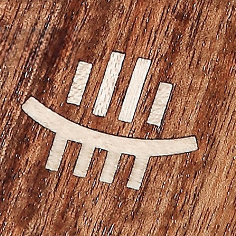 Buddha Stones Kalimba Daumenklavier mit 21 Tasten, Akazien-, Ahorn- und Sapele-Holz, tragbares Fingerklavier