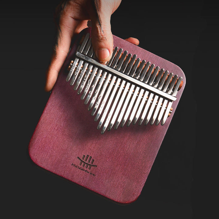 Buddha Stones Kalimba 21 Tasten Daumenklavier Peltogyne Holz Tragbares Fingerklavier