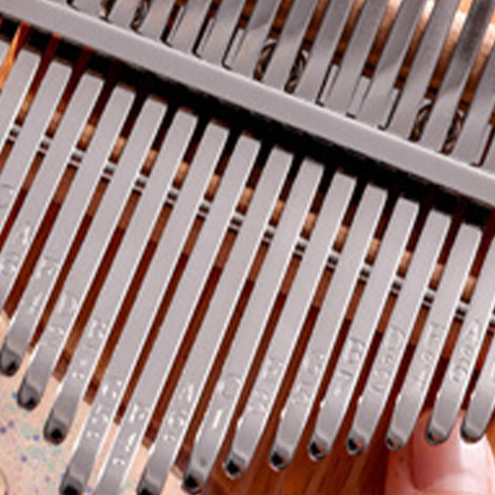 Buddha Stones Kalimba 17/21 Tasten Daumenklavier Buchenholz Planet Universe Tragbares Fingerklavier