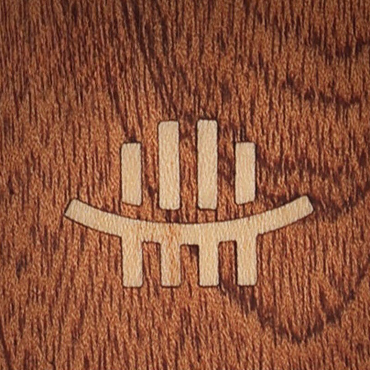 Buddha Stones 21 Tasten Kalimba Daumenklavier Gelbes Sandelholz Retro Tragbares Fingerklavier