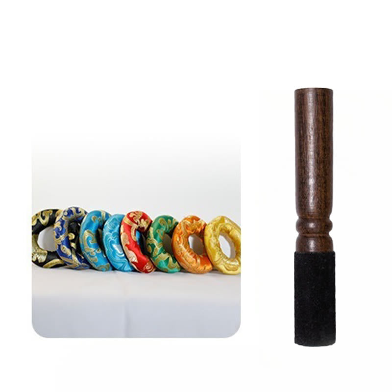 Buddha Stones Handgefertigtes Klangschalen-Set mit Bibelversen für Heilung und Meditation - image 15