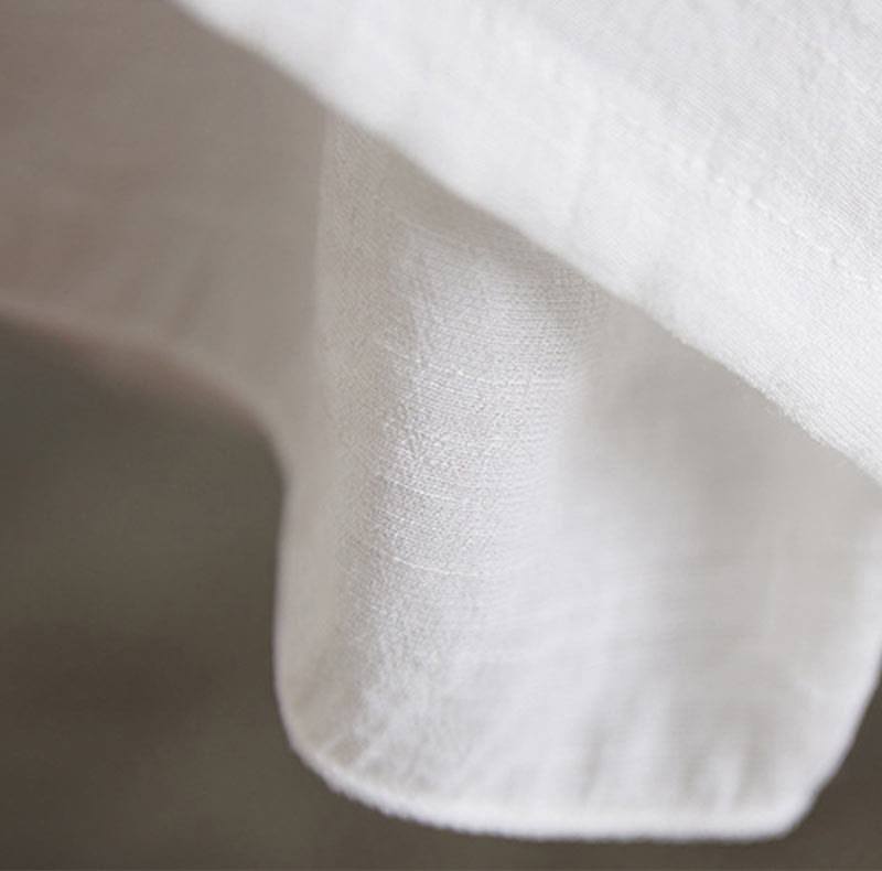 Buddha Stones 2-teiliges beiges chinesisches Froschknopf-Design, langärmeliges Hemd, Oberteil und Hose, Meditation, Zen, Tai Chi, Baumwoll-Leinen-Kleidung für Damen - image 13