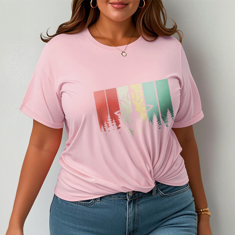 Buddha Stones ​​Buddha-Statue meditierend in Lotusposition Schattenmuster Baumwoll-T-Shirt - image 13