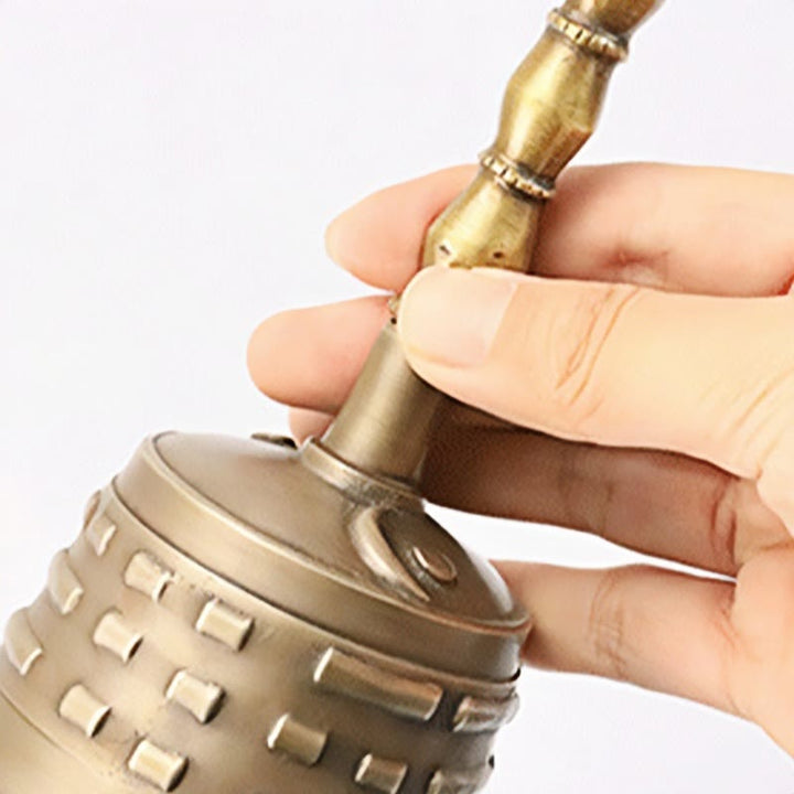 Buddha Stones, handgefertigt, tibetische Meditation, Vajra, Dorje, Glocke, Kürbis, Yin Yang, Kupfer, Erleuchtungsdekoration