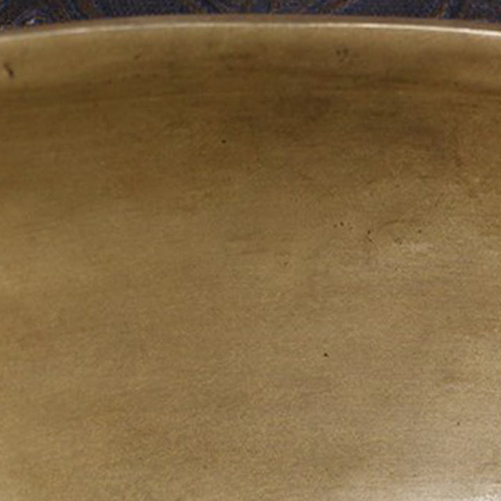 Buddha Stones Handgefertigtes nepalesisches Klangschalen-Set aus Gold – schlichtes Design für Heilung und Meditation - image 22