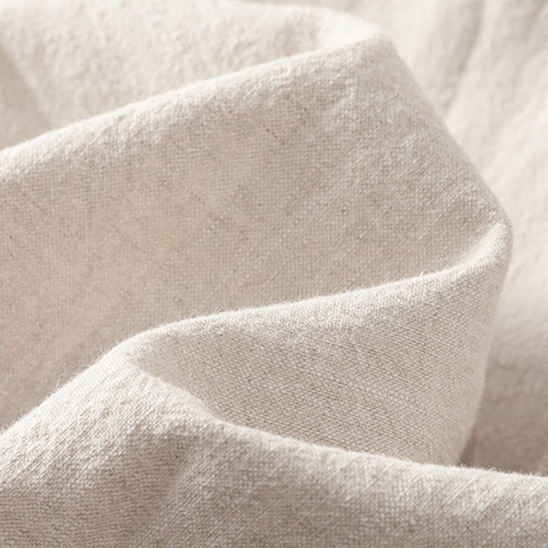 Buddha Stones Lässige Stickerei Damen-Haremshose aus Baumwolle und Leinen in den Größen 7–8 mit Taschen - image 14