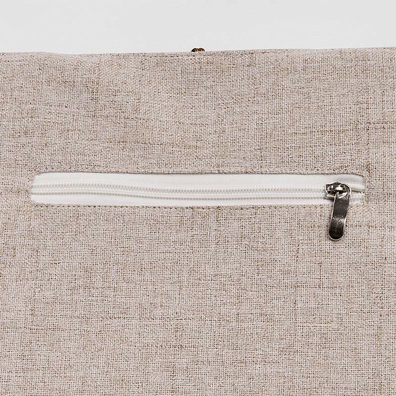 Buddha Stones Magnolia Stickerei Canvas Polyester Schultertasche