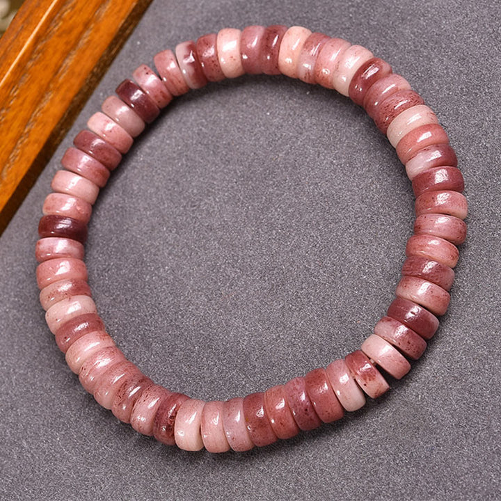 Armband mit Buddha Stones , natürlichem tibetischem Kamelknochen, violette Blutperlen, zum Fernhalten böser Geister