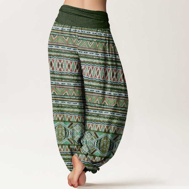Buddha Stones mit geometrischem Muster im Tribal-Stil für Damen mit elastischer Taille - image 7