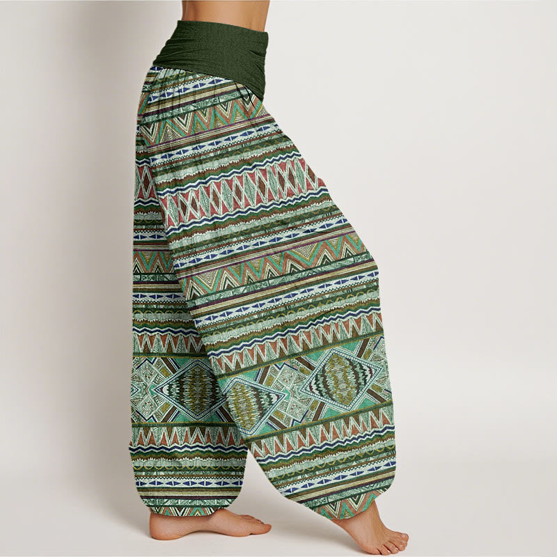 Buddha Stones mit geometrischem Muster im Tribal-Stil für Damen mit elastischer Taille - image 6
