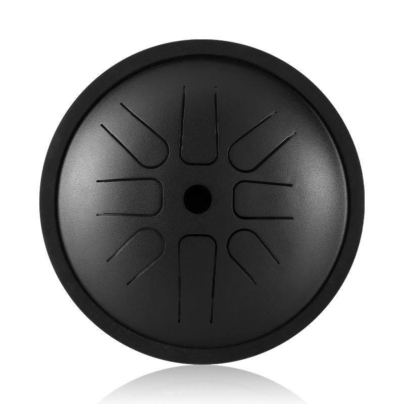 Buddha Stones Stahlzungentrommel Klangheilung Yoga Meditation Schlagzeug 8 Note 6 Zoll Schlaginstrument