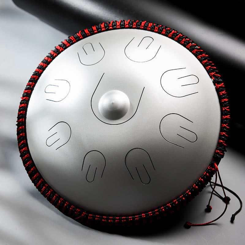 Buddha Stones Stahlzungentrommel Klangheilung Yoga Meditationsset 9 Noten 15 Zoll Handpan Instrument