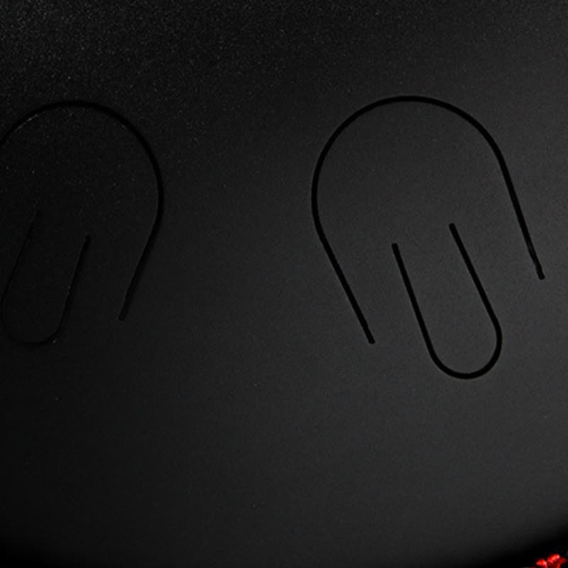 Buddha Stones Stahlzungentrommel Klangheilung Yoga Meditationsset 9 Noten 15 Zoll Handpan Instrument - image 4