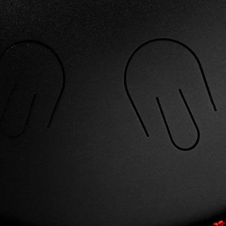 Buddha Stones Stahlzungentrommel Klangheilung Yoga Meditationsset 9 Noten 15 Zoll Handpan Instrument - image 4