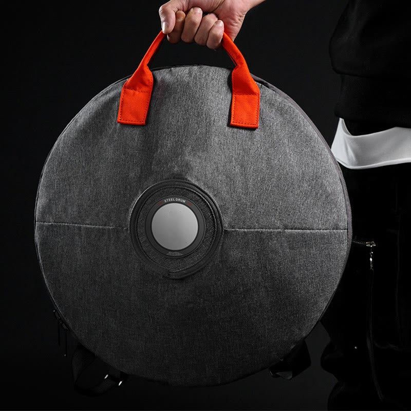 Buddha Stones Stahlzungentrommel Klangheilung Yoga Meditationsset 9 Noten 15 Zoll Handpan Instrument