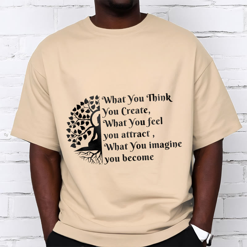 Buddha Stones ​​Halb-meditation Buddha Baum T T-shirt - image 9