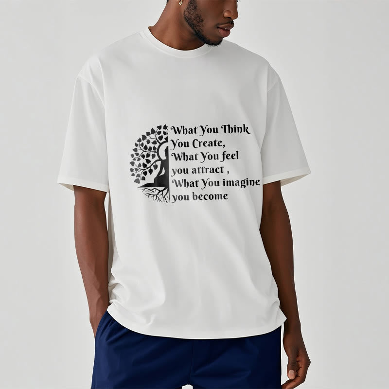 Buddha Stones ​​Halb-meditation Buddha Baum T T-shirt - image 2