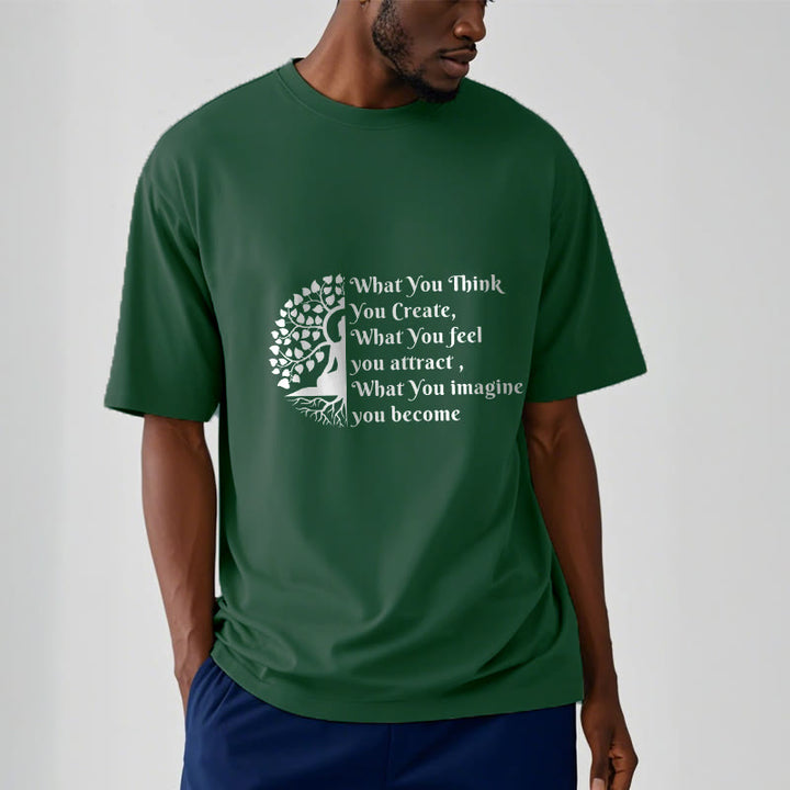 Buddha Stones ​​Halb-meditation Buddha Baum T T-shirt - image 12