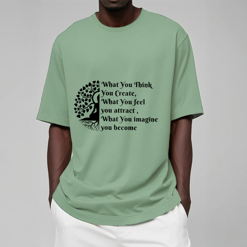 Buddha Stones ​​Halb-meditation Buddha Baum T T-shirt - image 15