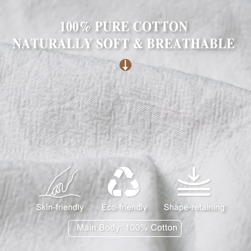 Buddha Stones Damen-Haremshose aus reiner Baumwolle mit grünen Blättern und Zweigen und elastischer Taille - image 3