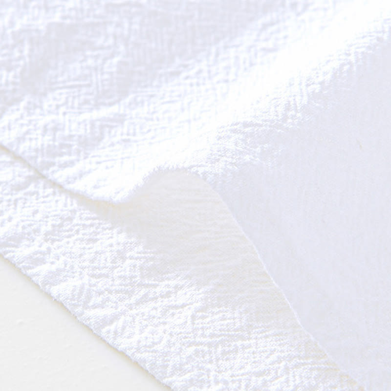 Buddha Stones Vintage Plain Simple Design Herren Kurzarmhemd aus Baumwolle und Leinen mit Taschen - image 20