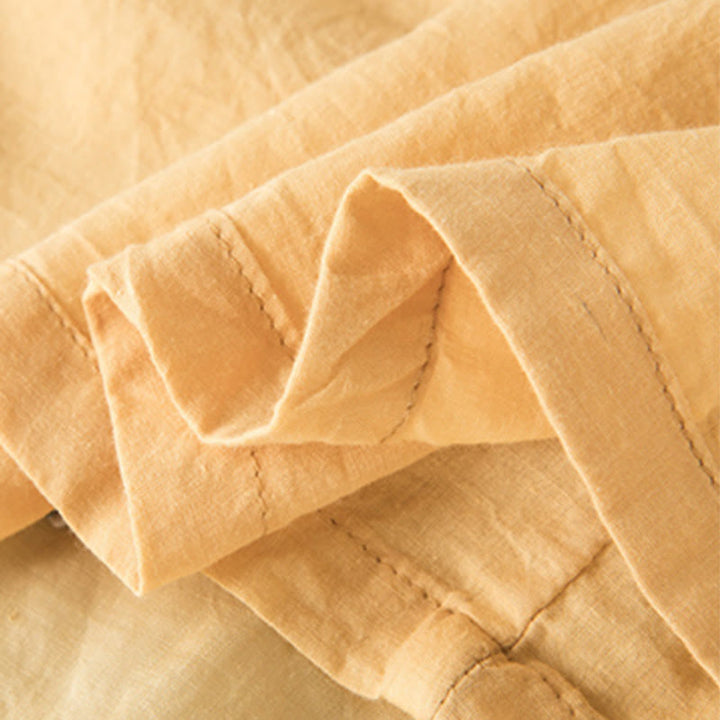 Buddha Stones Künstlerischer Vintage-Punktmuster-Faltenrock für Damen - image 28