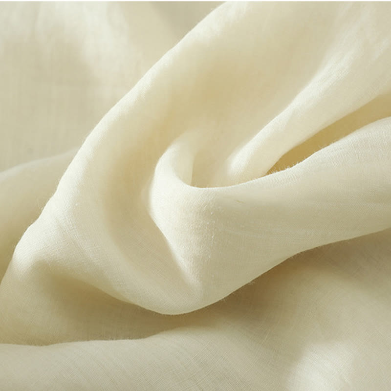 Buddha Stones Lässige, schlichte, gefütterte, elastische Damenhose aus Polyester mit weitem Bein und Taschen - image 6