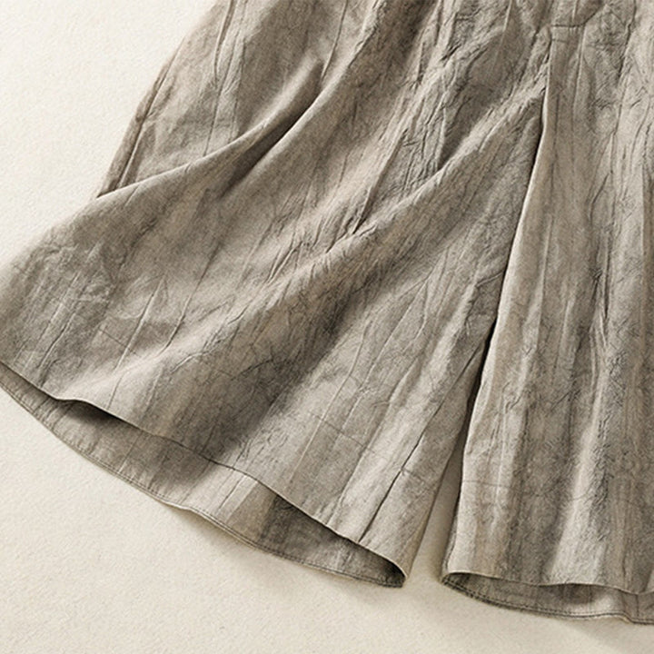 Buddha Stones Sommer Casual Tie-Dye Plain Baumwolle Damen Shorts mit Taschen - image 15