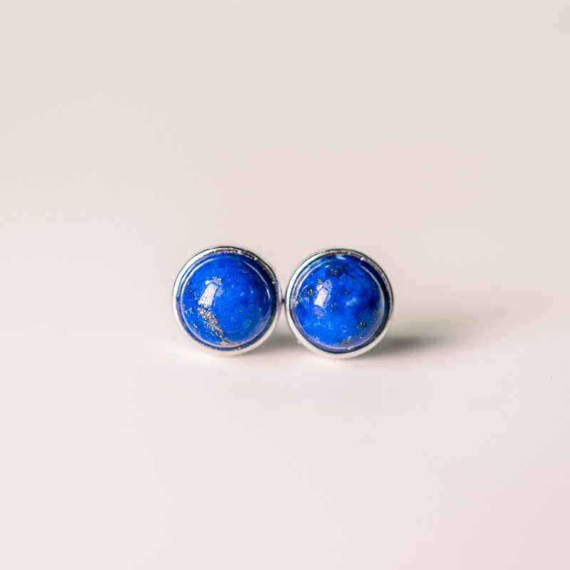 Buddha Stones im Vintage-Stil aus 925er Sterlingsilber mit Lapislazuli-Motiv - image 7