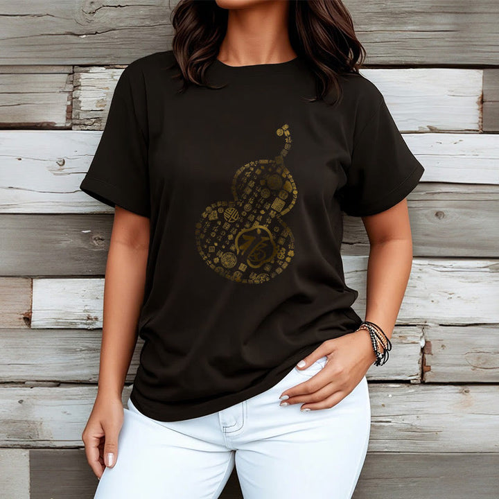 Buddha Stones ​​Kürbis Fu Charakter Design T-shirt - image 3
