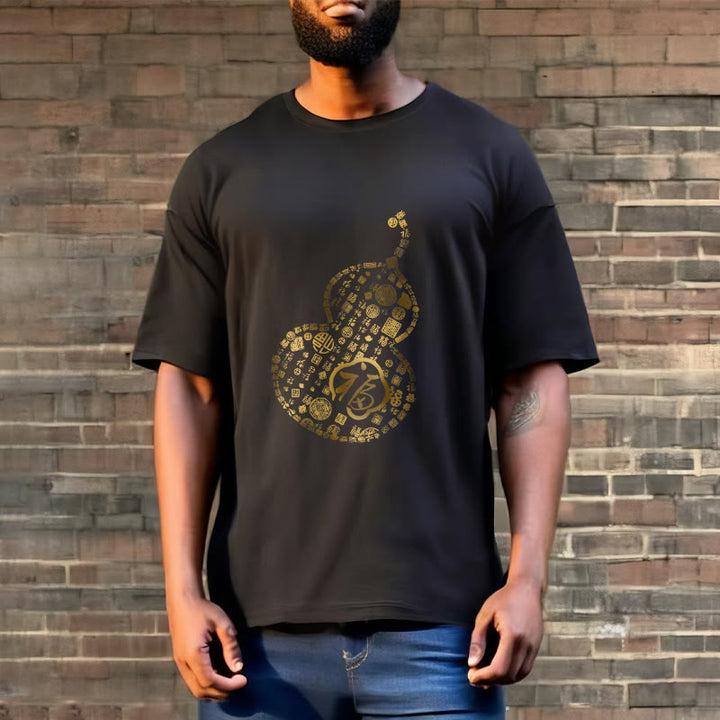 Buddha Stones ​​Kürbis Fu Charakter Design T-shirt - image 3
