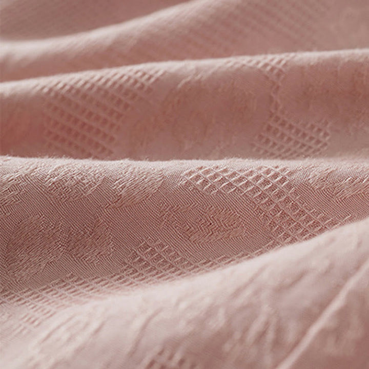 Buddha Stones Lässiges Damenhemd aus Baumwolle und Leinen mit Blumen- und Frosch-Knopfleiste und halblangen Ärmeln - image 13