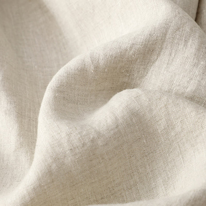 Buddha Stones Frühlings-Lässige, einfarbige Hose mit Kordelzug, Damen-Baumwollleinen, Länge 7–8, weites Bein, mit Taschen - image 16