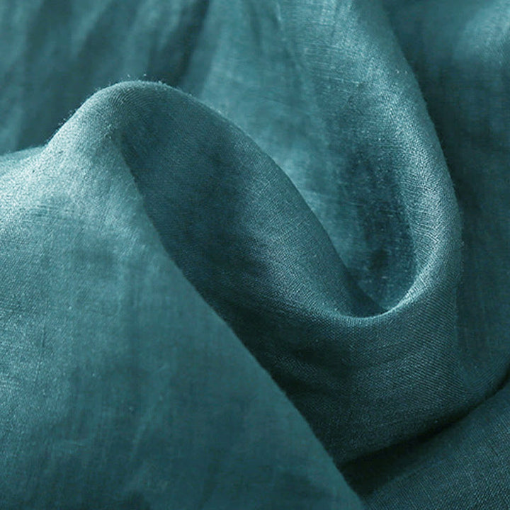 Buddha Stones Damenrock mit Schnürung, elastischer Taille und Taschen - image 9